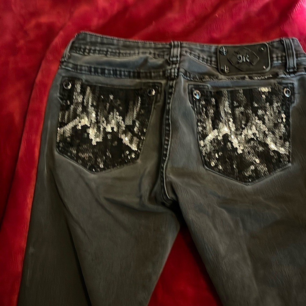 Miss Me sz 28 sequin pockets